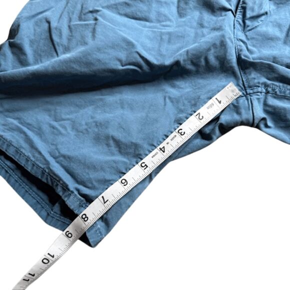 Rodd & Gunn Men's Stretch Casual Fit Flat Front Chino Shorts Navy Blue Size 35 - Picture 6 of 7